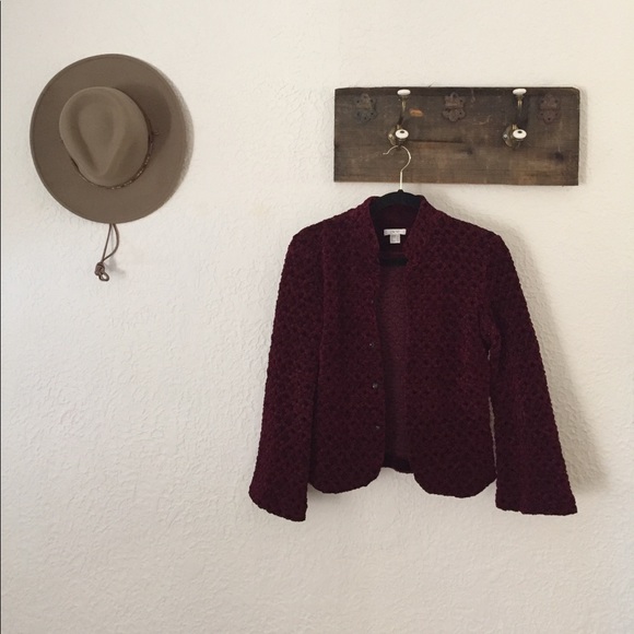 Velvet jacket - Picture 1 of 4