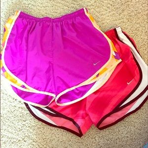 Nike running shorts package