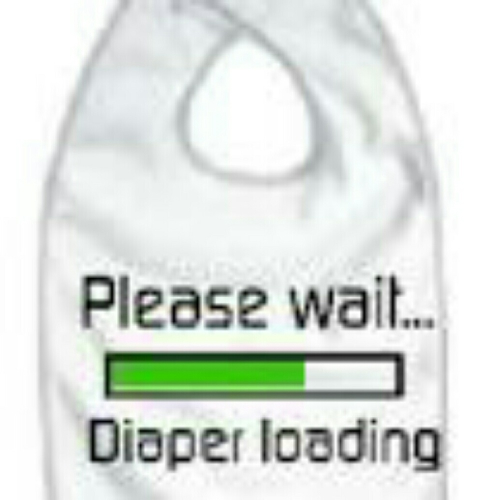 Funny baby bib