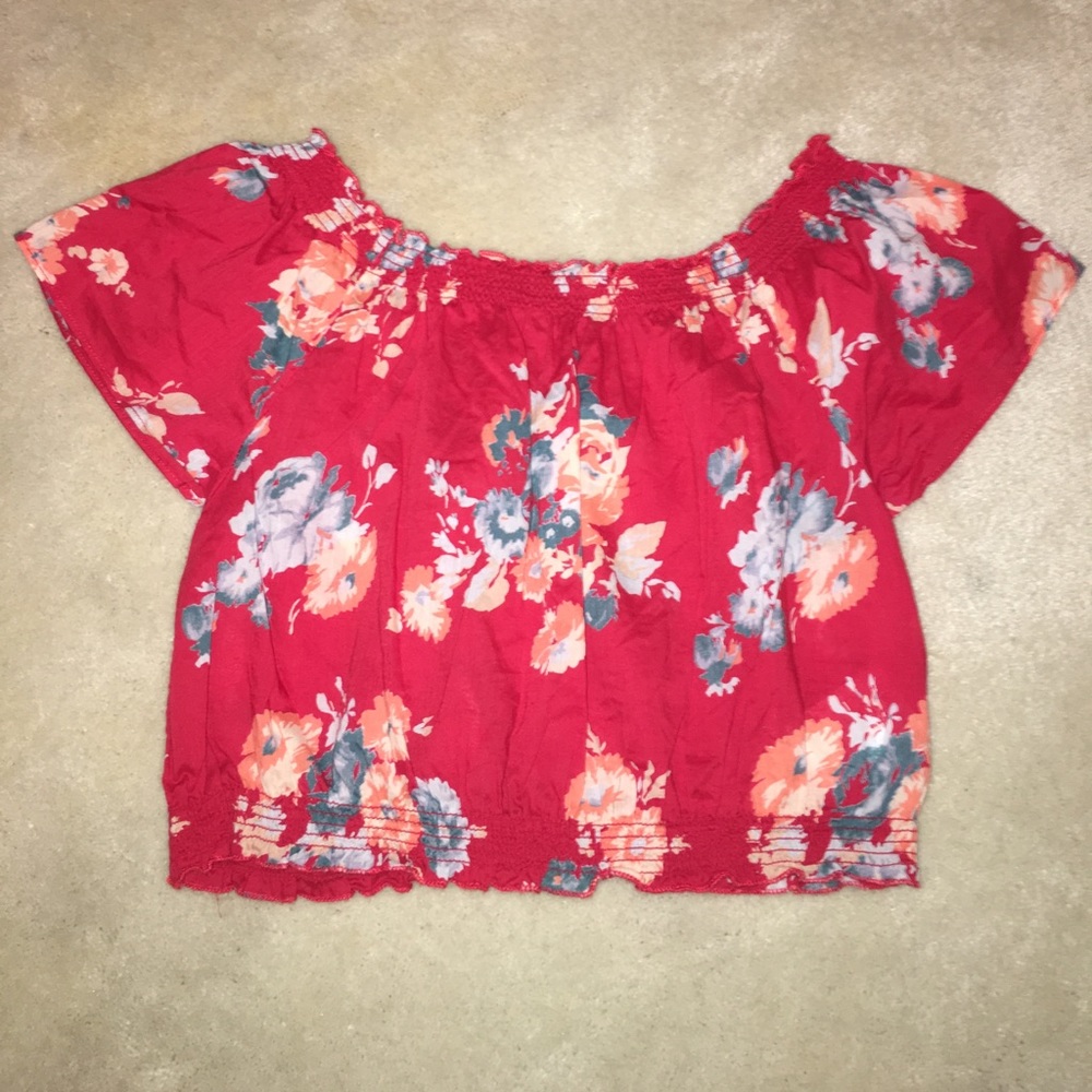 KIMCHI BLUE MULTICOLORED CROP TOP FROM UO