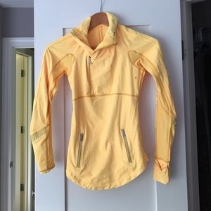 Yellow LULU LEMON jacket