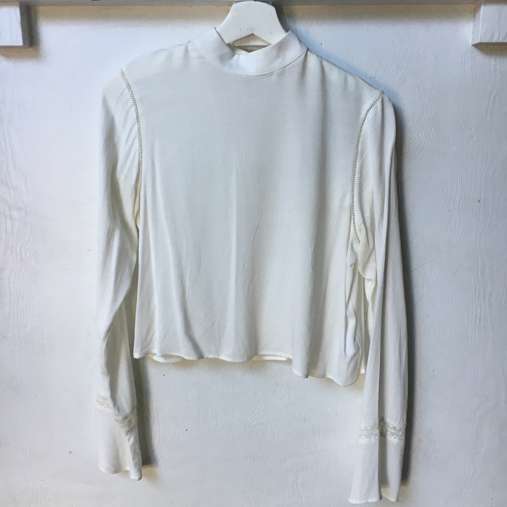 Silence + Noise White Long Sleeve