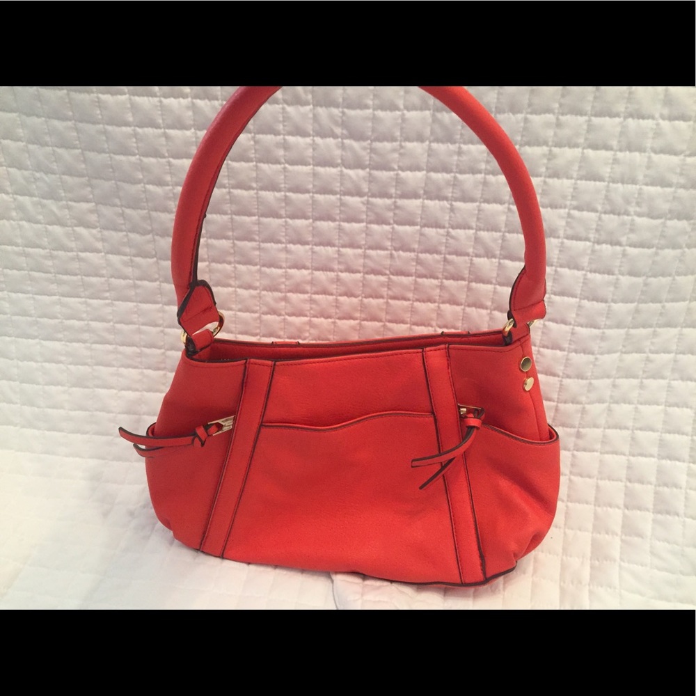 Orange Liz Claiborne shoulder bag
