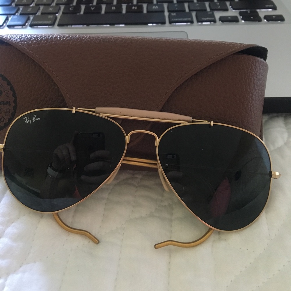 RAYBAN Outdoorsman Aviator sunglasses- authentic!