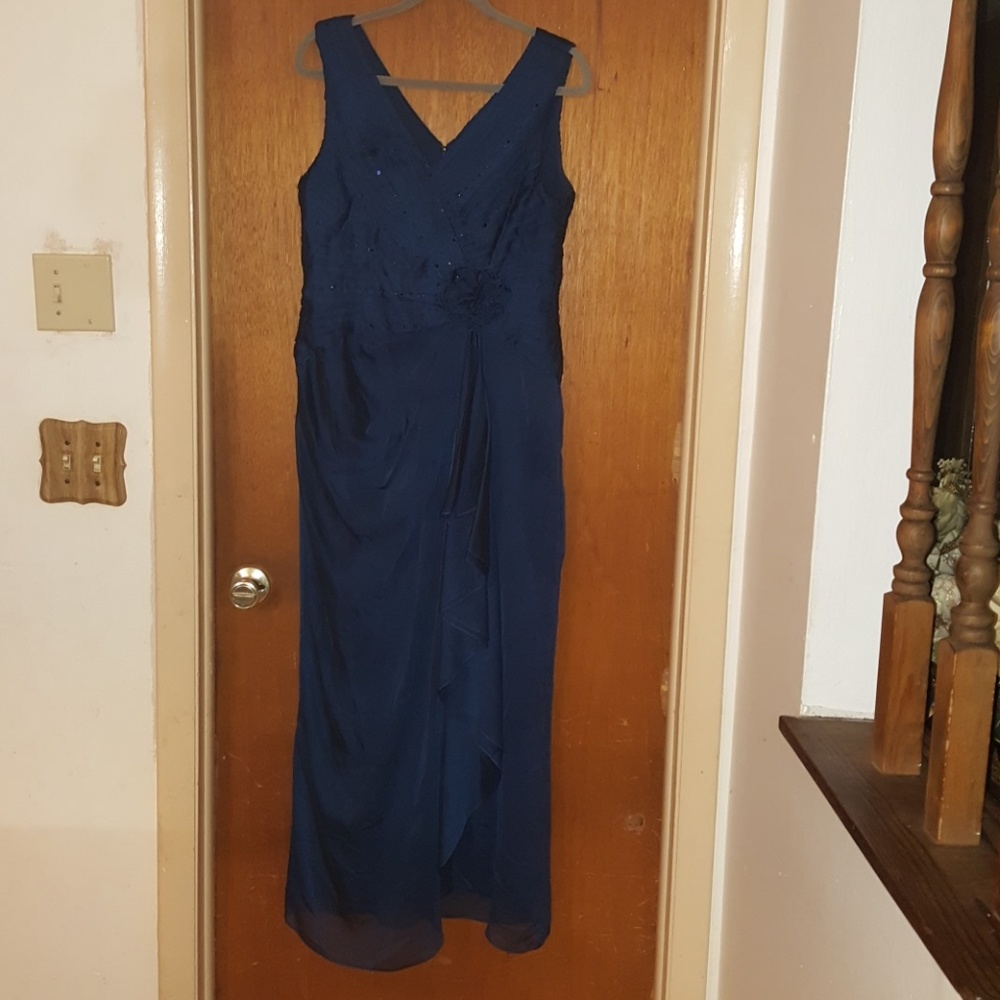Navy blue dress