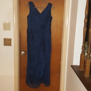 Navy blue dress