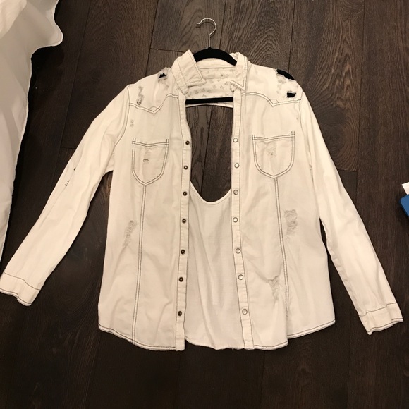 Millau Jackets & Blazers - LF Millau Ripped Jacket