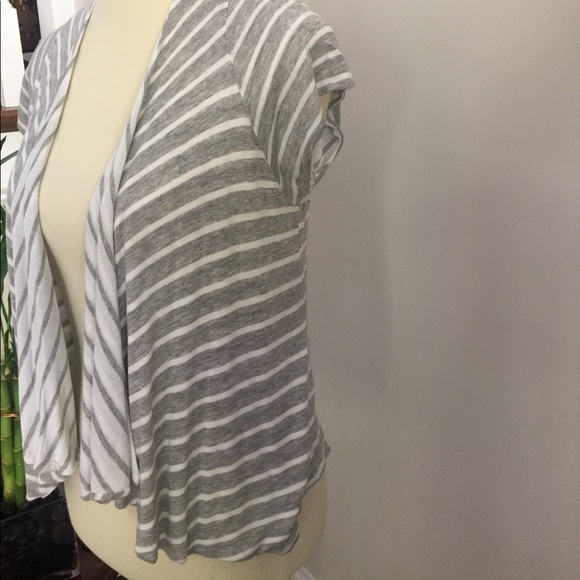 Splendid Striped Soft Knit Reversible Cardigan - Picture 2 of 8