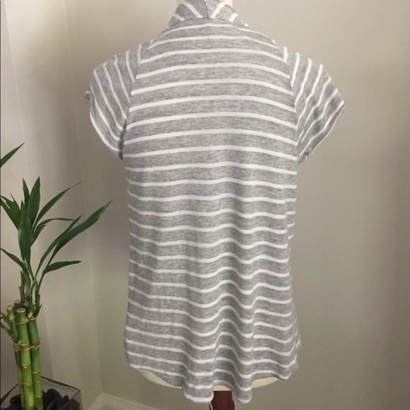 Splendid Striped Soft Knit Reversible Cardigan - Picture 4 of 8