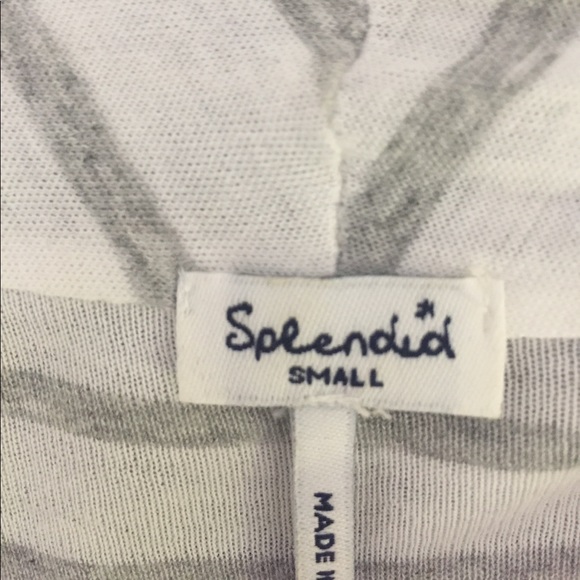 Splendid Striped Soft Knit Reversible Cardigan - Picture 7 of 8