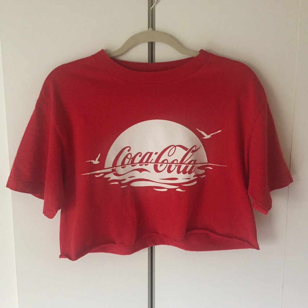 Cropped Coca-Cola Tee