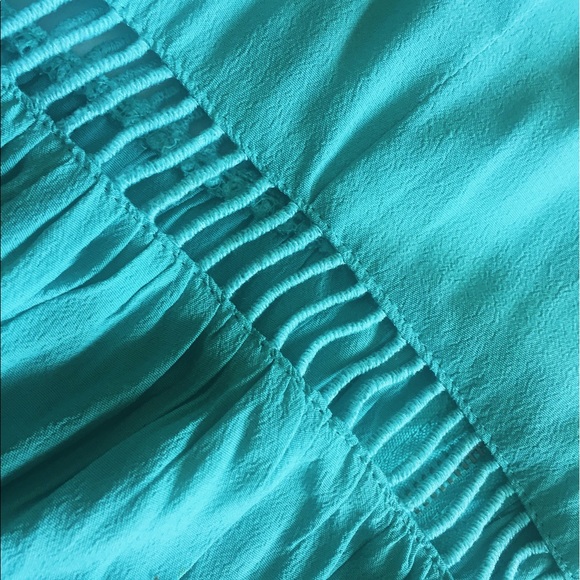 Altar'd state blue dress with cutouts - Picture 3 of 4