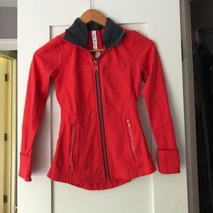 Orange lulu jacket