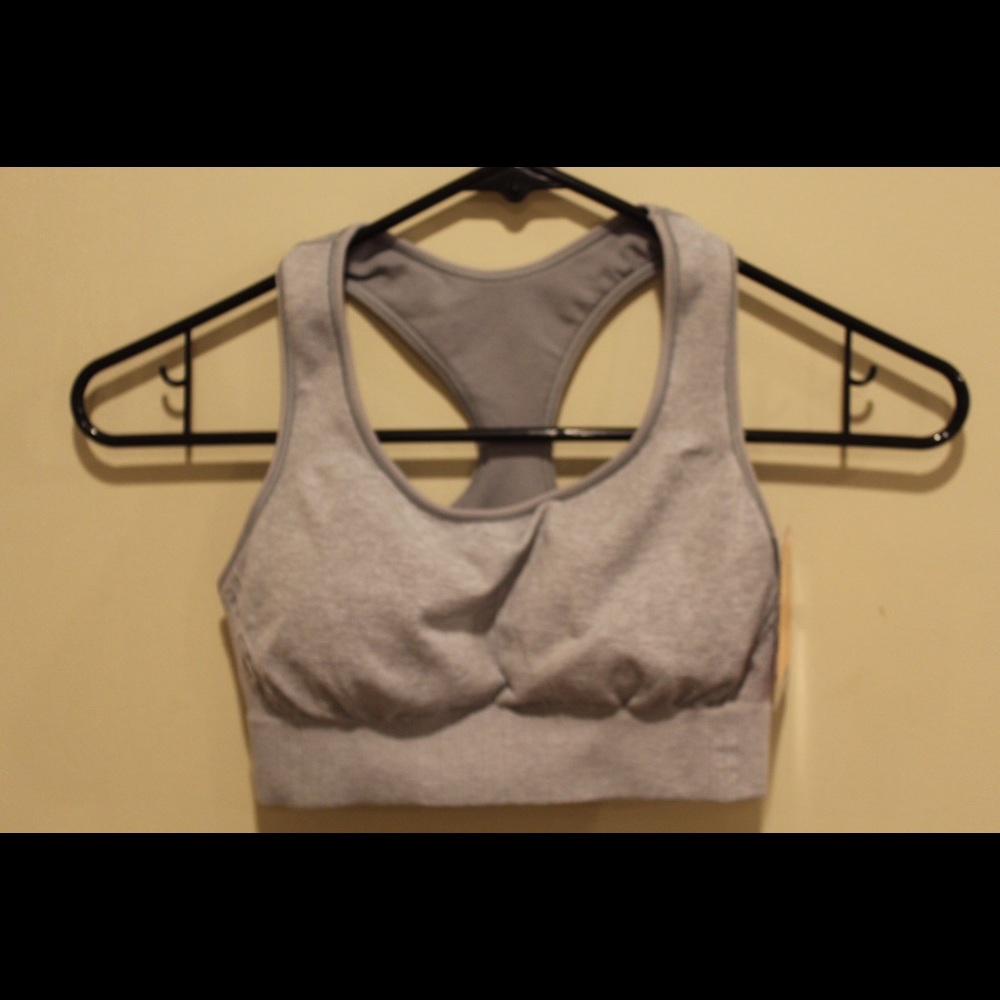 Champion seamless racerback sports bra.