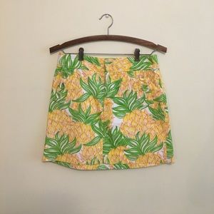 Pineapple Lilly Pulitzer Skirt