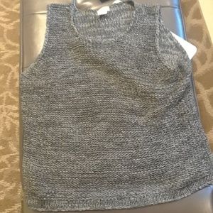 Sweater tank top