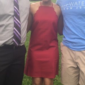 ENDLESSLY ENDEARING WINE RED DRESS