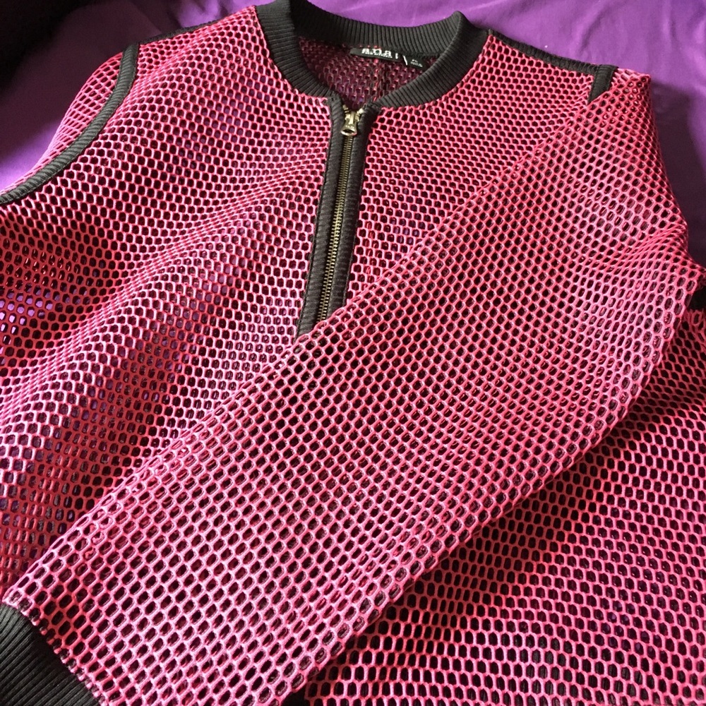 hot pink a.n.a jacket, very good quality.