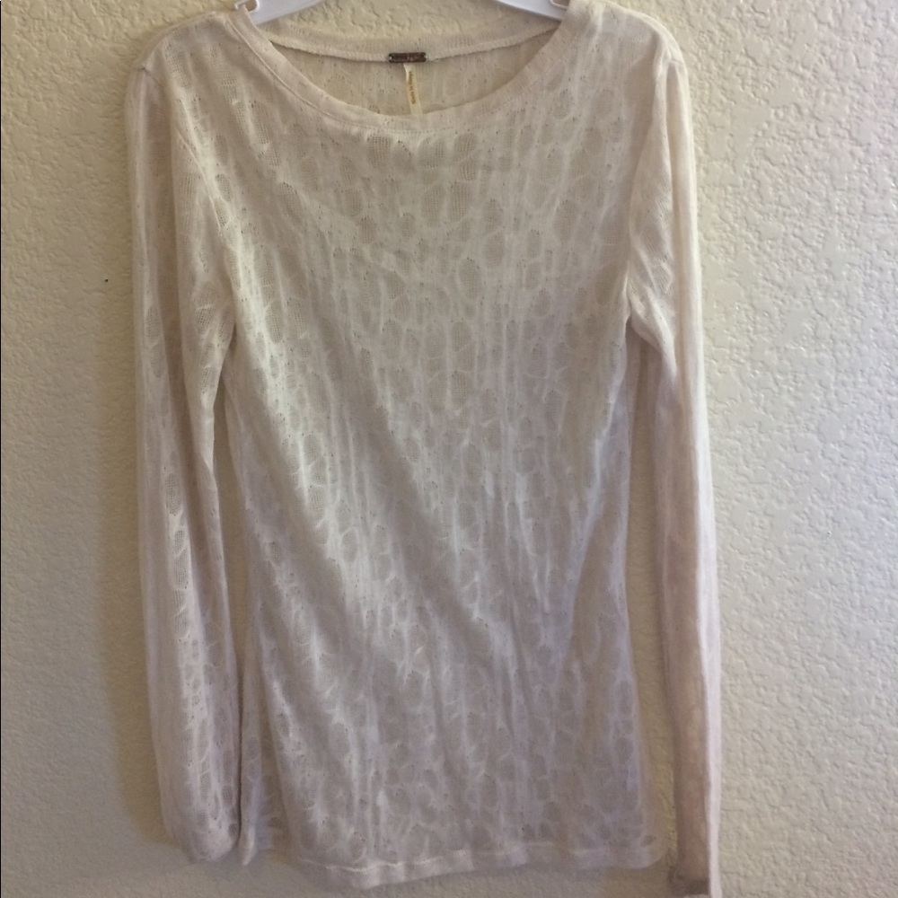 Full Sleeve Net Top Great Fitting Size S