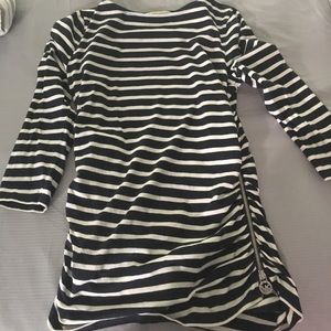 Navy striped Michael Kors tunic