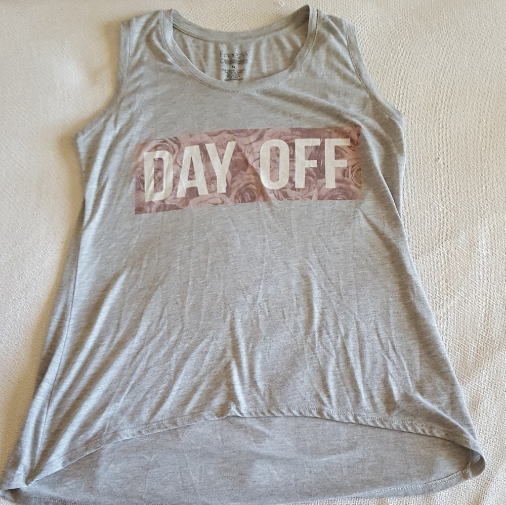 High-low tank top