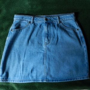 Denim Mini Skirt