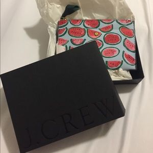 J Crew Watermelon Clutch