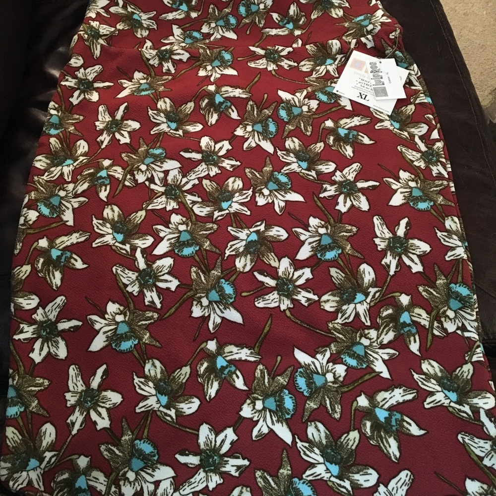 NWT xl Cassie skirt lularoe