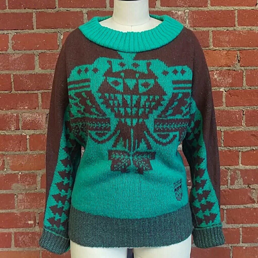 Diesel Aztec Tribal Dolmen Sweater - Picture 1 of 5