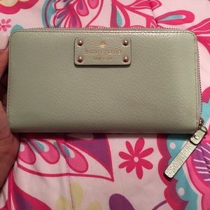 Kate Spade wallet -- Mint Mojito