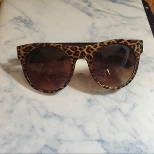 Leopard Print Sunglasses