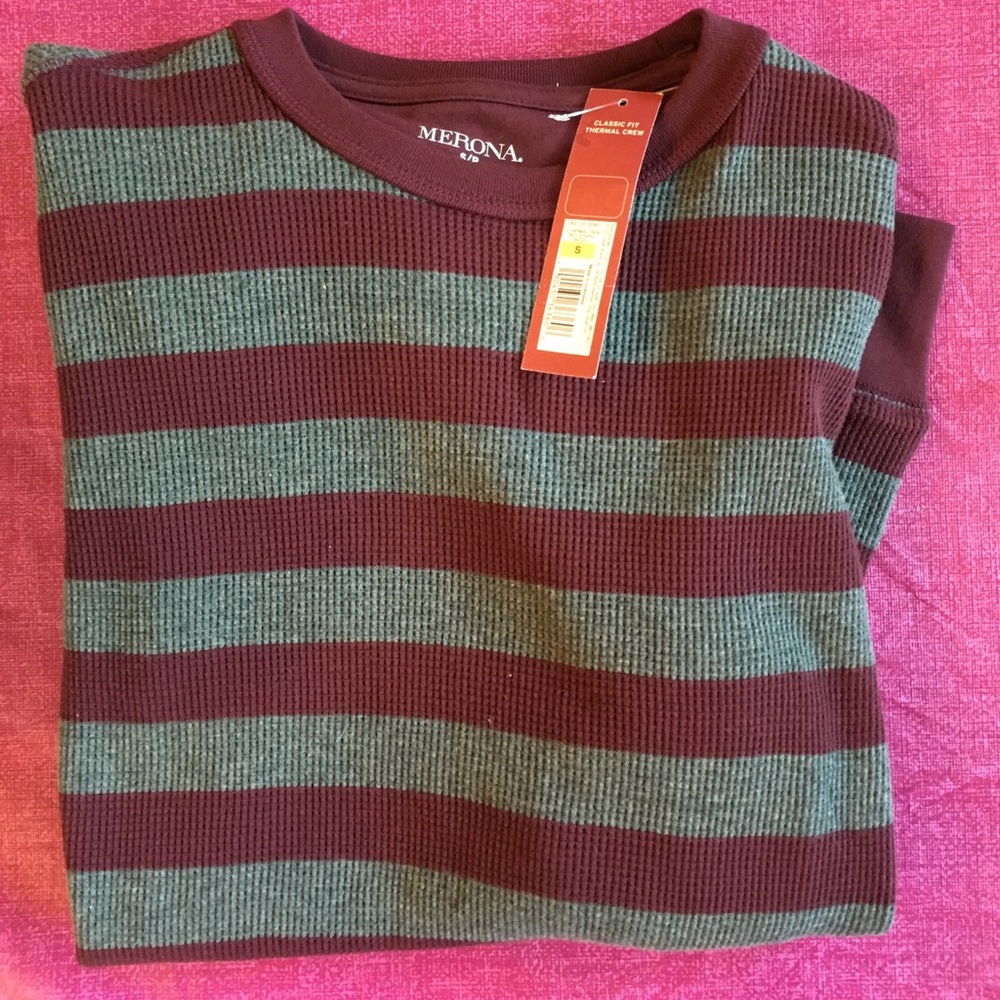 NWT Striped thermal