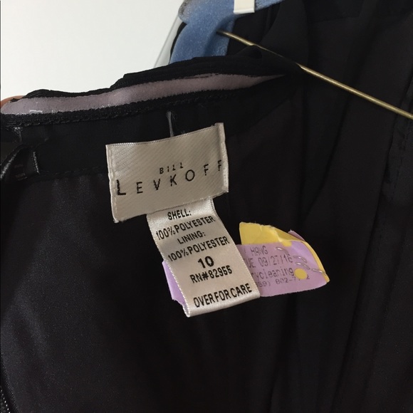 Bill levkoff Bridesmaid Black Strapless - Picture 5 of 6