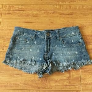 Vintage Havana anchor shorts