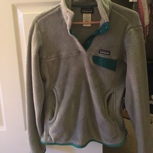 Patagonia pull over fleece