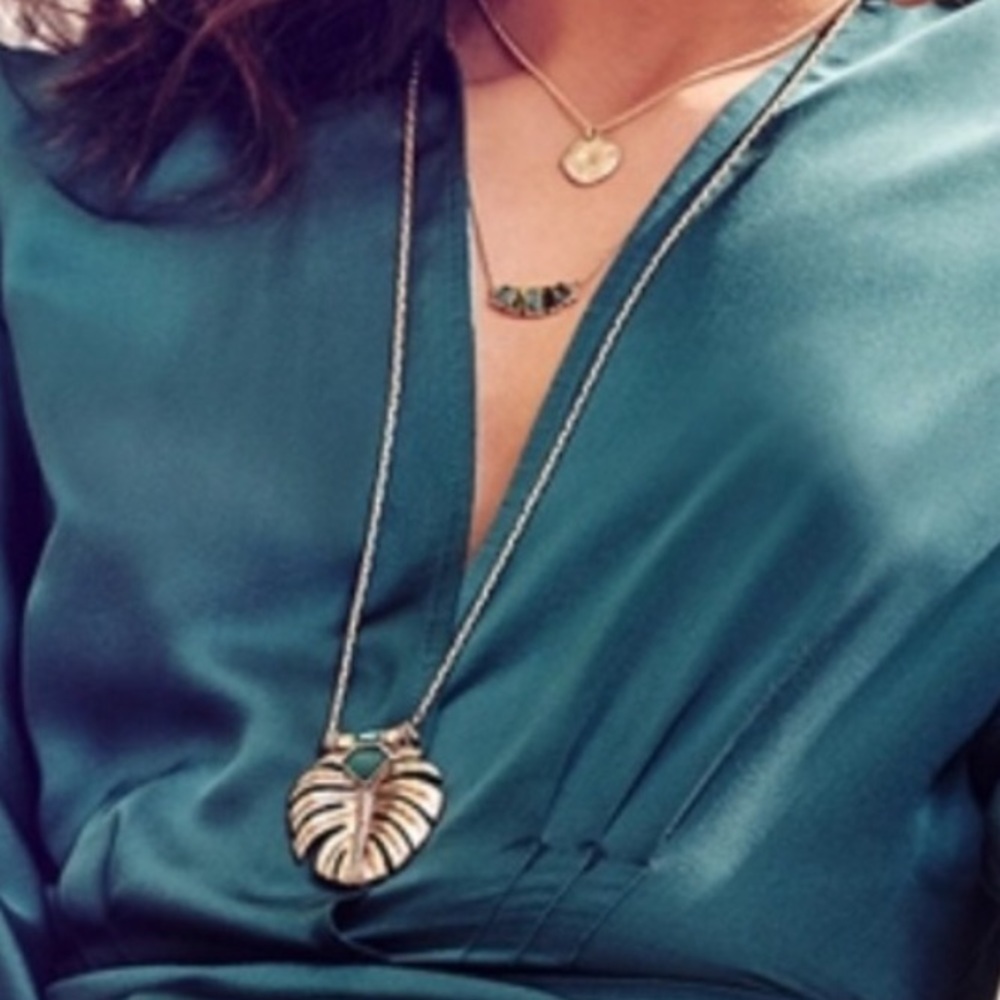 Beautiful Leaf necklace - Picture 2 of 5