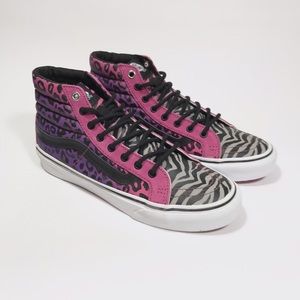 Zebra Cheetah Print Sk8-Hi