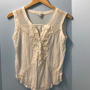 Cute detail lace top