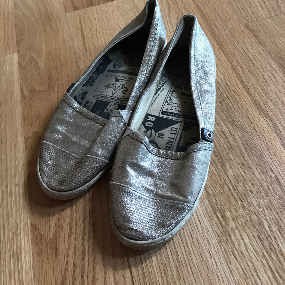 Sparkly shoes
