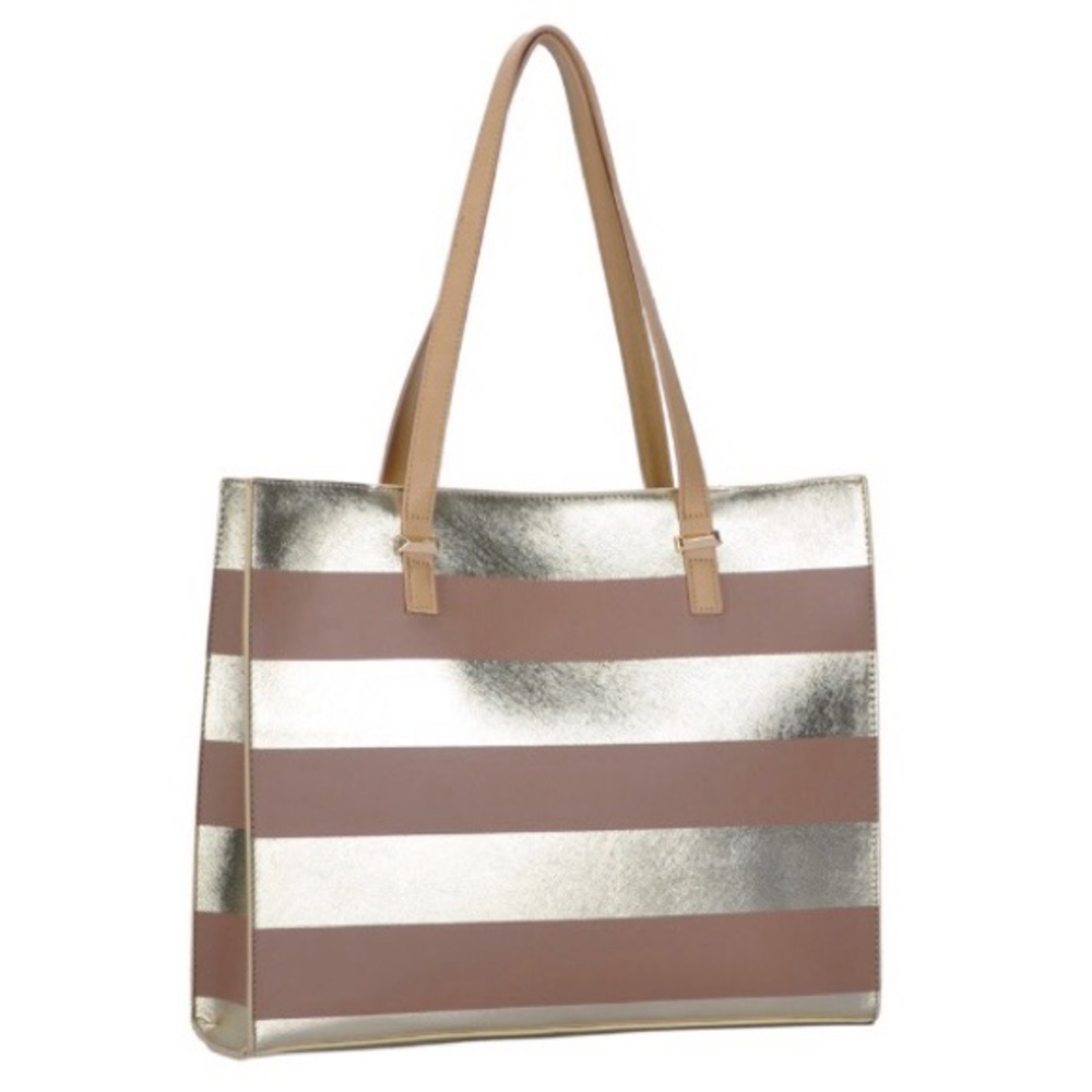 Striped Tote - Picture 2 of 3