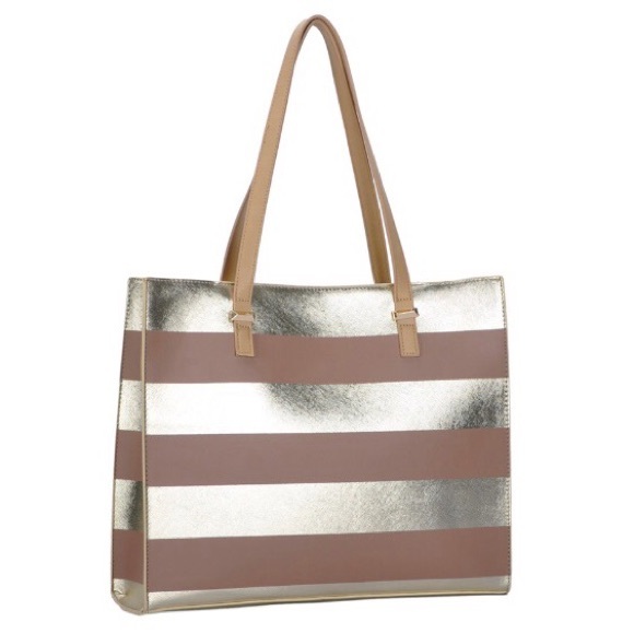 Striped Tote - Picture 2 of 3