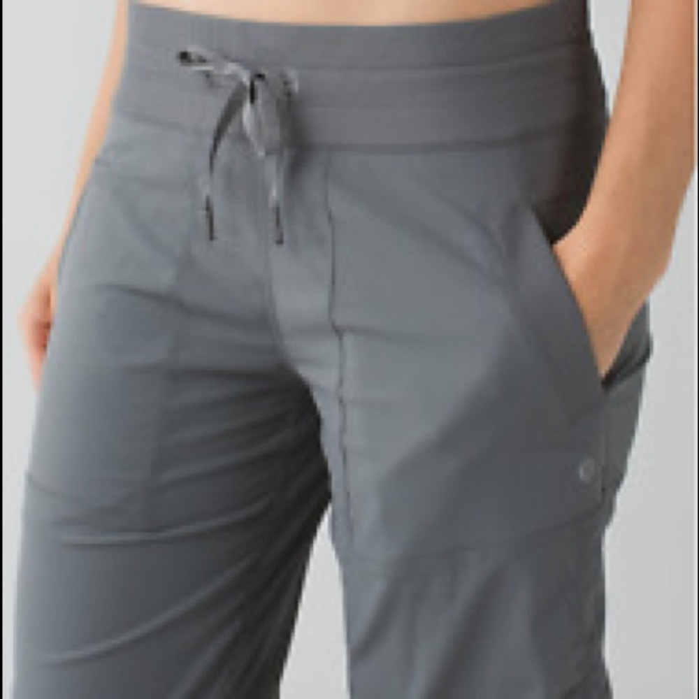 Lululemon unlined grey studio pant