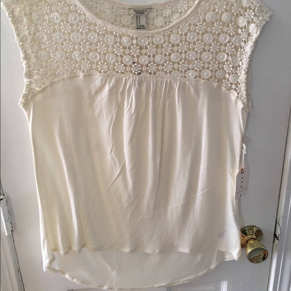 Forever 21 crochet top
