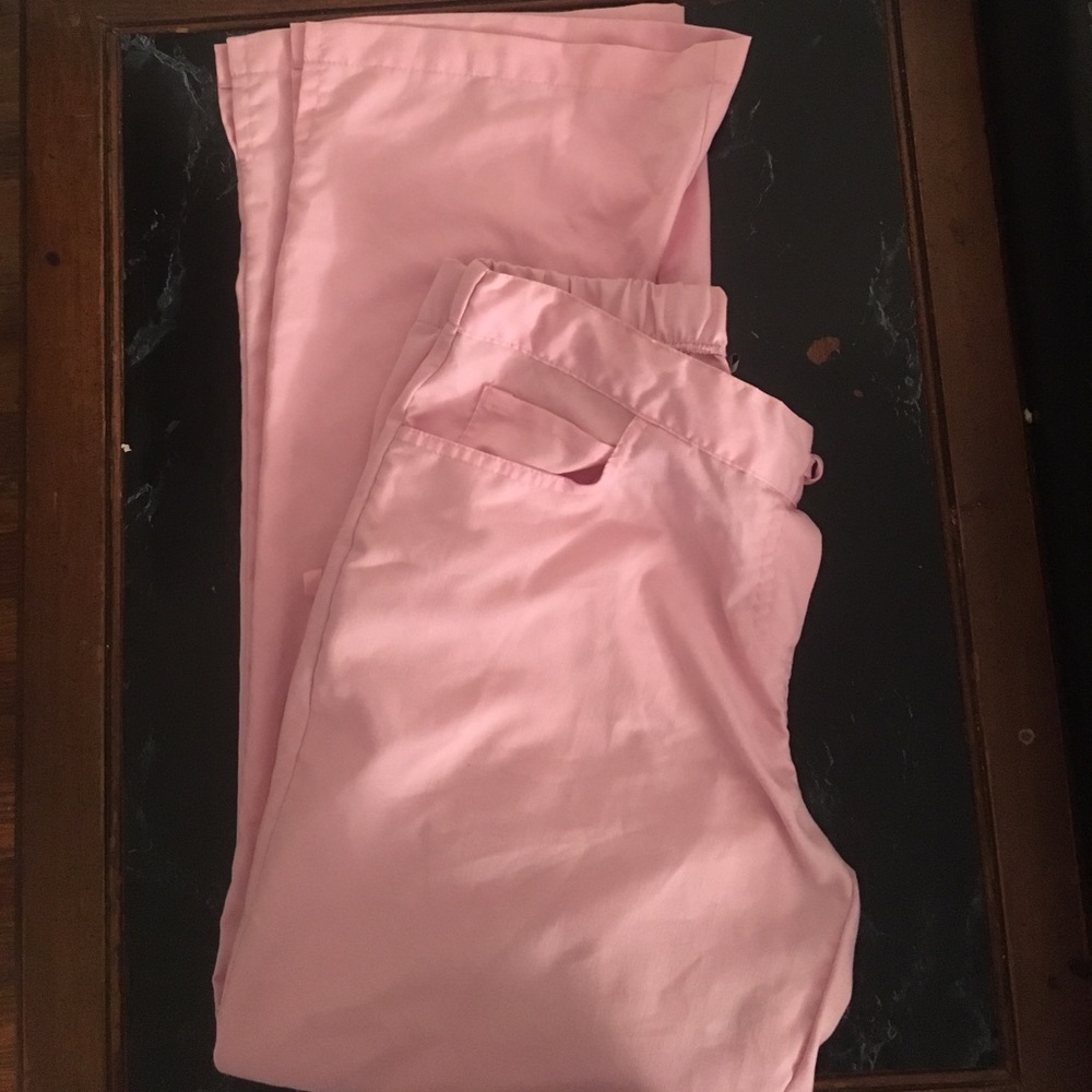 Greys anatomy light pink scrub pants