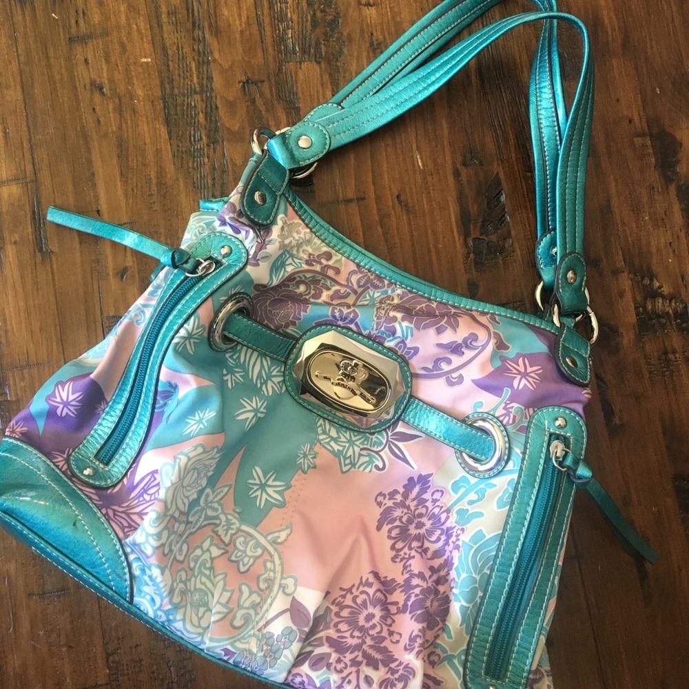 KVZ 🌸 spring floral purse