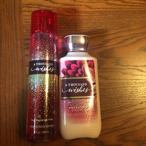 A Thousand Wishes Body Lotion and Fragrance Mist