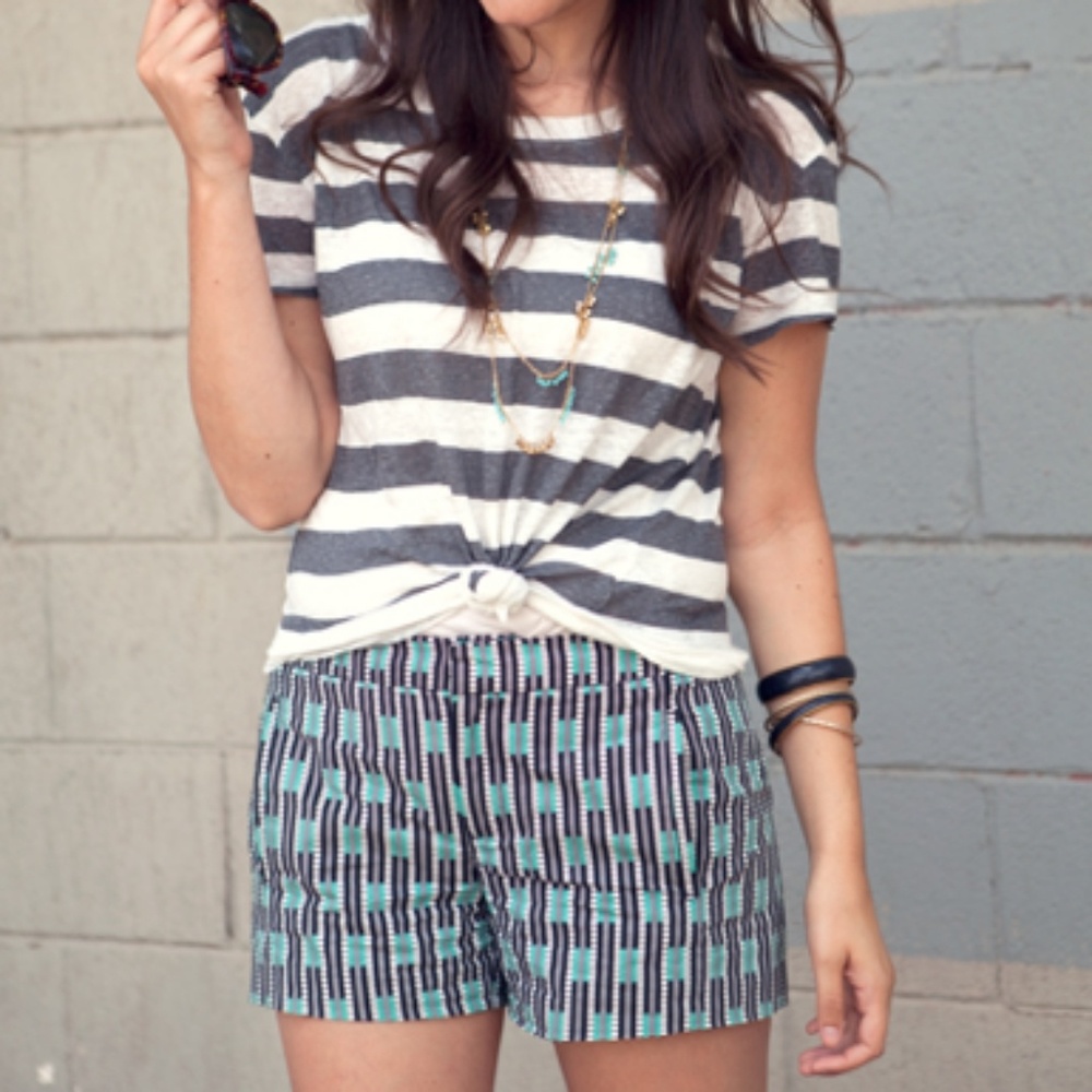 GAP Printed Cotton Shorts - Size 6