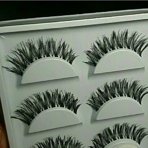 5 Pack of New False Eyelashes