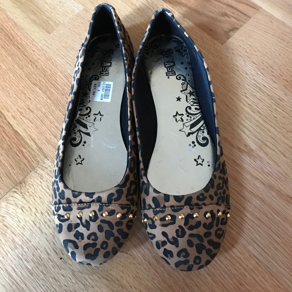Cheetah shoes- never worn