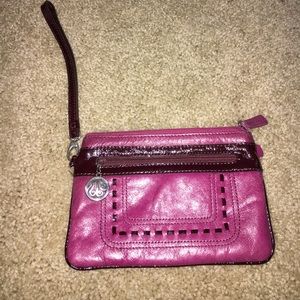 Brighton Leather Wristlet